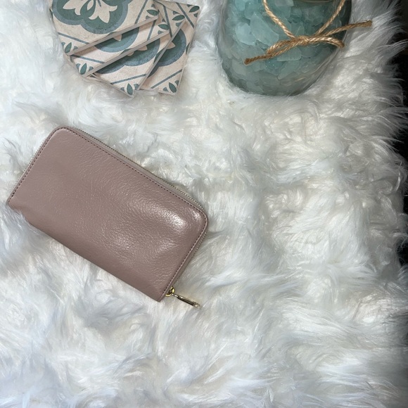 Chloe Pink blush bow wallet - Picture 2 of 9